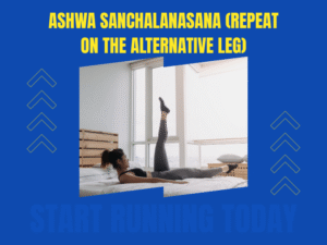 Ashwa Sanchalanasana (Repeat on the alternative leg)