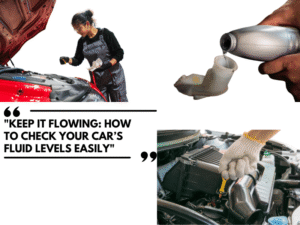 Checking up the fluid level
