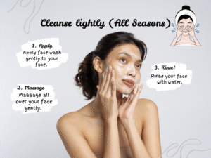 Cleanse lightly (All Seasons)