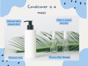 Conditioner is a must