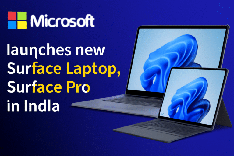Microsoft Unveils New Surface Laptop in India