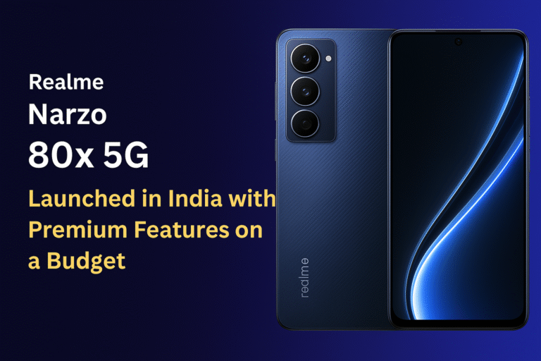 Realme Narzo 80x 5G – Launched in India