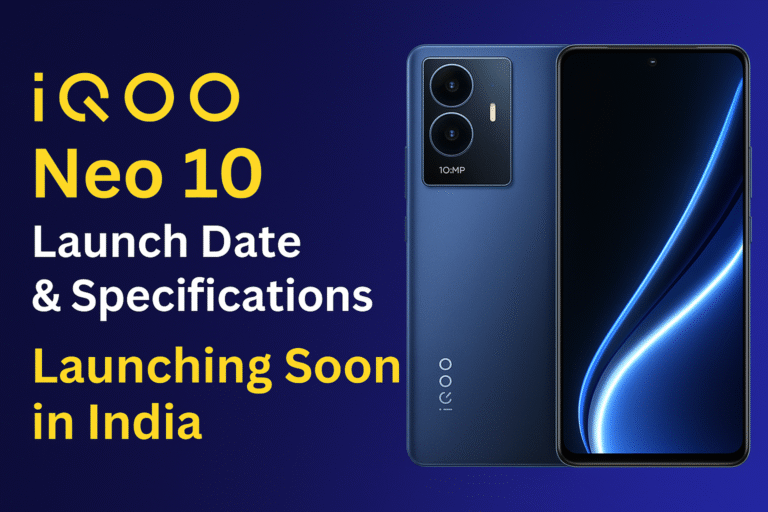 iQOO Neo 10 Launch Date & Specifications in India