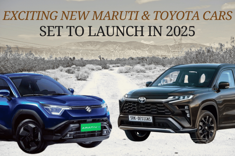 New Maruti and Toyota Cars in India 2025 | Full List