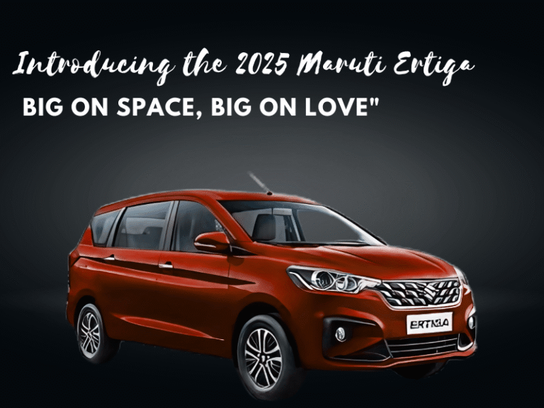 Maruti Ertiga 7 Seater – Best Family Car in India | Features, Price & Mileage