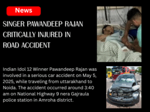 Pawandeep Rajan Injured in Car Accident – Fans Rally with Love and Prayers