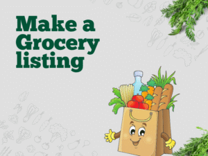 Make a Grocery listing