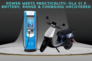 Power Meets Practicality OLA S1 X Battery Range Charging Uncovered 