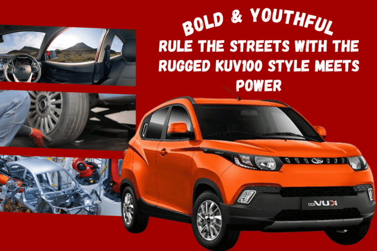 Feature-Packed Mahindra KUV100 – Luxury Interiors and Premium Features