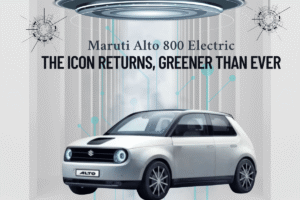 Maruti Alto 800 Electric Launch in India 2025 – Features, Price