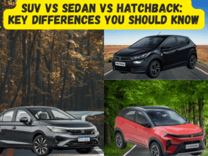 Difference Between SUV Sedan & Hatchback